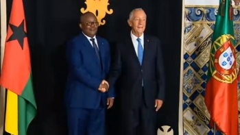 O presidente da Guiné Bissau começou esta manhã uma visita oficial a Portugal