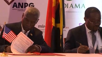 Angola e EUA assinam acordo de cooperação no domínio da pesquisa geológica