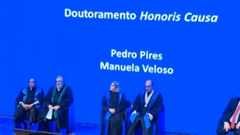 Pedro Pires agraciado em Lisboa com o título Doutor Honoris Causa