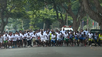 São Tomé e Príncipe – Anilay da Mata e Celma Afonso venceram a meia-maratona Simão de Carvalho