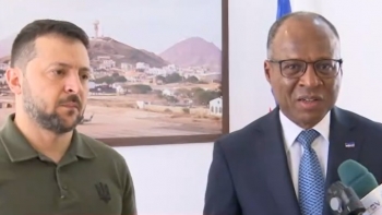 Cabo Verde – Zelensky esteve no país e reforçou o apoio à luta ucraniana contra a Rússia