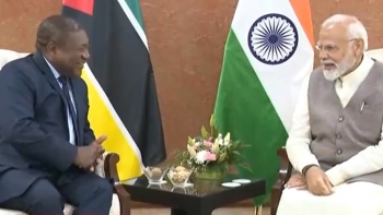 Moçambique e Índia reforçam colaboração na defesa, energia, saúde, comércio, agricultura e mineração