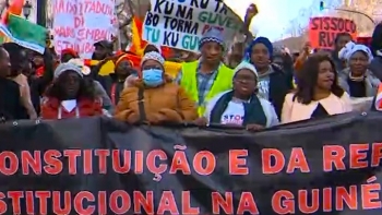 Guineenses na diáspora exigem democracia no país