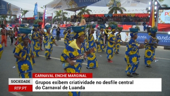 ANGOLA – Carnaval enche marginal
