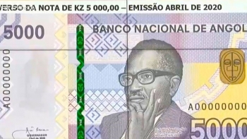 Angola – Banco Nacional vai colocar em circulação novas notas de 5 mil kwanzas