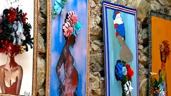 Exposição “Mulher mais que 31 dias” está patente no Palácio da Cultura Ildo Lobo, na cidade da Praia
