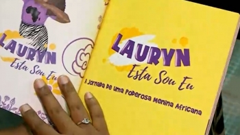 Lauryn Teixeira lança o seu primeiro livro