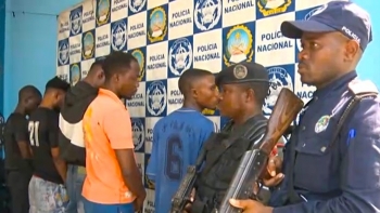Angola – Polícia Nacional desmantela rede criminosa em Luanda
