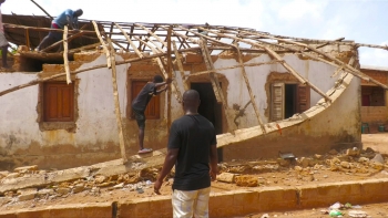 Guiné-Bissau – Chuvas e ventos fortes destruíram casas e deixaram famílias desalojadas