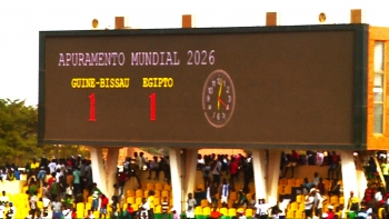 Guiné-Bissau empatou a um golo com a poderosa seleção do Egito