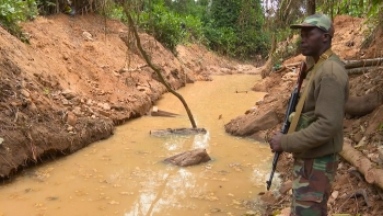 Angola – Polícia detém 284 indivíduos ligados à rede de garimpo ilegal de ouro na província do Bengo