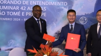 São Tomé e Príncipe – Governo assina memorando de entendimento com empresa chinesa de tecnologia