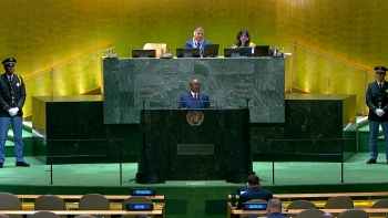 Imagem de Chefes de Estado de Cabo Verde e da Guiné-Bissau discursam na ONU