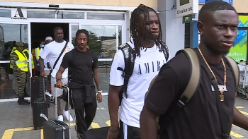 Seleção da Guiné-Bissau chega ao país para se preparar para o jogo contra a seleção de Essuatíni