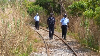 Angola – Polícia impede ações de vandalização de linha férrea com reforço de patrulhamento