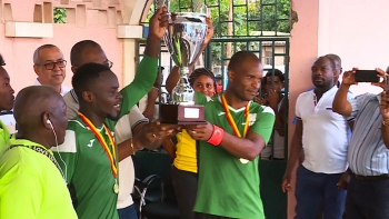 Agrosport de Monte Café é campeão de futebol de São Tomé e Príncipe