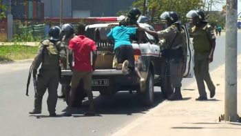 Imagem de Moçambique – Atuação da polícia durante manifestação criticada por várias organizações 