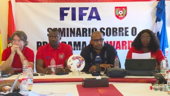 Técnicos da Federação de Futebol da Guiné-Bissau participam em formação da FIFA