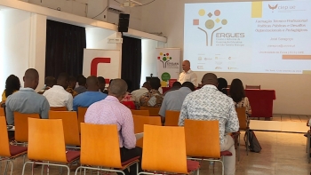 São Tomé e Príncipe – Docentes e alunos recebem formação técnico-profissional