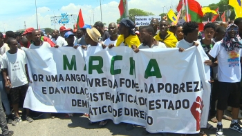 Angola – Marcha da FPU apela ao “basta” à fome, à pobreza e à violação dos direitos humanos