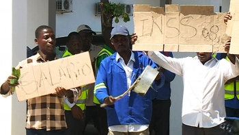 Moçambique – Trabalhadores da construtora Soares da Costa em greve devido a salários em atraso