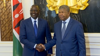 Imagem de Presidentes de Angola e do Quénia debatem presidência angolana na União Africana