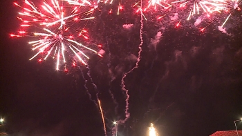 Guiné-Bissau – Entrada do novo ano assinalada com fogo de artifício na zona baixa