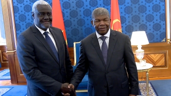 Angola – PR reúne-se com o presidente da Comissão da União Africana