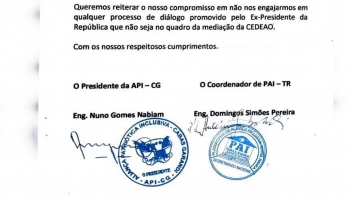 Imagem de Guiné-Bissau – Partidos da oposição não aceitam qualquer diálogo promovido pelo PR sem mediação