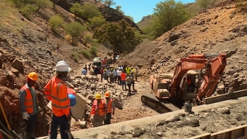 Imagem de Cabo Verde – Membros do Governo visitam projeto da maior bacia hidrográfica do país