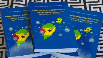 Imagem de Lançada livro “Língua Portuguesa e as Línguas de Contacto: O Impacto da Política Linguística em São Tomé e Príncipe”
