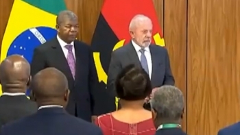 Imagem de Presidentes de Angola e do Brasil assinaram memorandos de entendimento em várias áreas