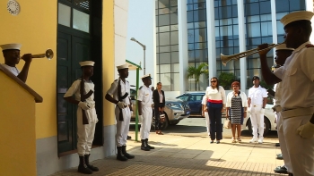 Imagem de São Tomé e Príncipe e Cabo Verde projetam cooperação no domínio da defesa