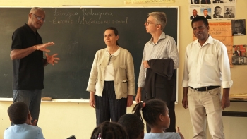 Imagem de  Cabo Verde – Diretora da UNICEF Portugal visita projetos financiados no arquipélago