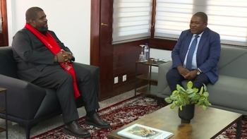 Imagem de Moçambique – Filipe Nyusi partilhou experiências da governação com secretário-geral da FRELIMO