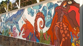 Imagem de Moçambique – Inaugurado em Maputo mural dedicado à Conferência das Nações Unidas sobre os Oceanos