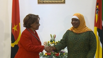 Imagem de Moçambique e Angola aprofundam relações de amizade entre as duas instituições parlamentares