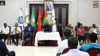 Imagem de Guiné-Bissau – Jovens expõem preocupações ao PR no Dia Internacional da Juventude