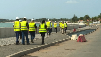 Imagem de São Tomé e Príncipe – Já foram realizadas 50% das obras de requalificação da marginal de São Tomé