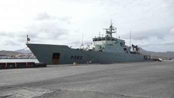 Imagem de Cabo Verde – Navio Patrulha Oceânico Português regressa a São Vicente para prestar ajuda