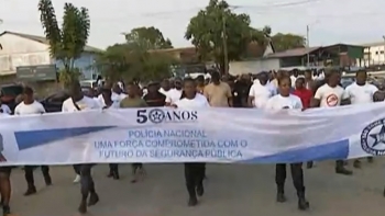 Imagem de São Tomé e Príncipe – PN marcha para fortalecer proximidade com a população